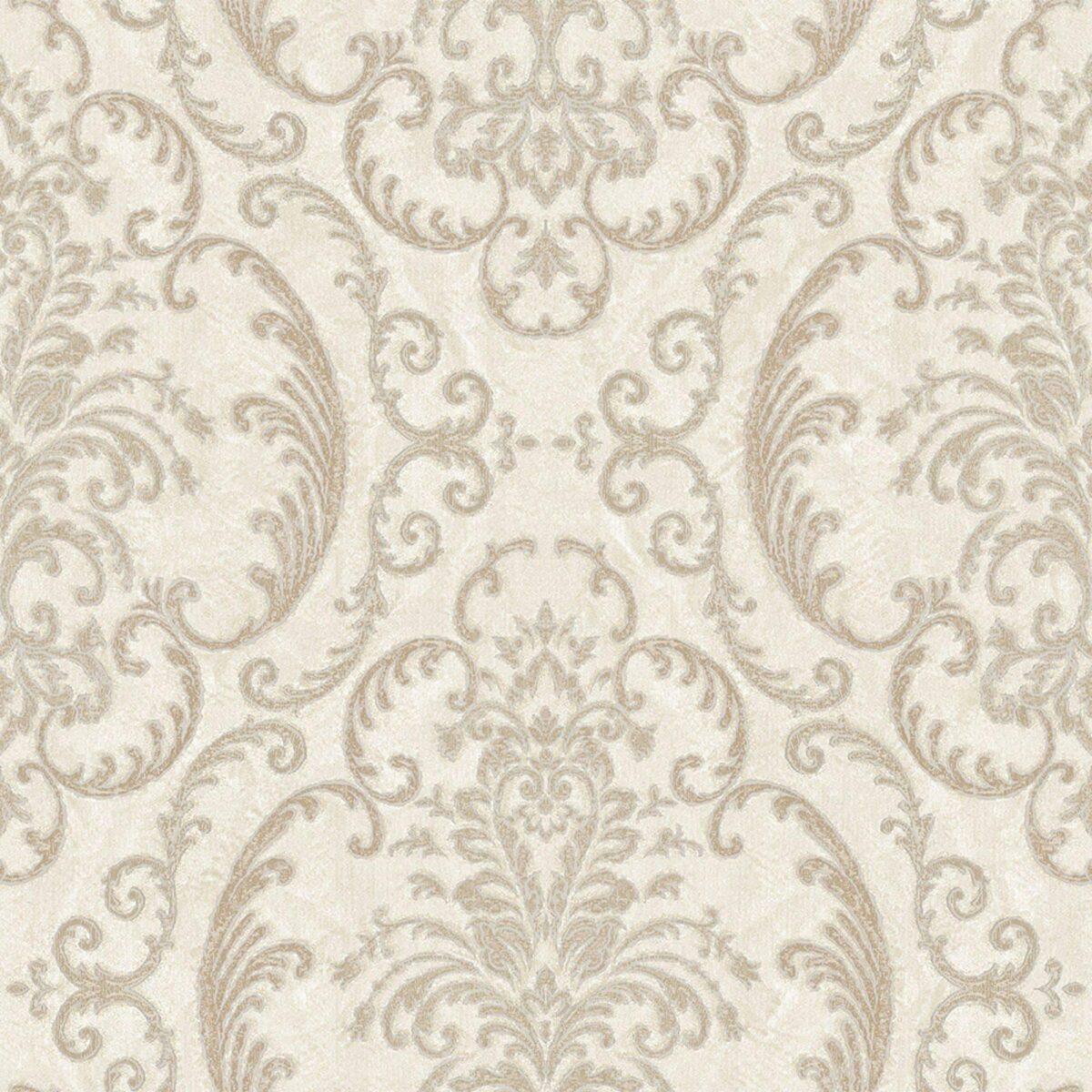 Damask Wallpaper Cream Code 1312-2 - Image 5