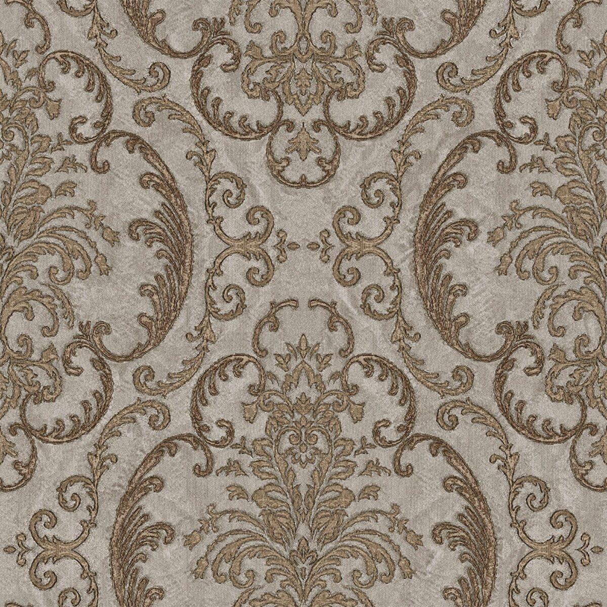 Damask Wallpaper Brown Code 1312-5 - Image 4