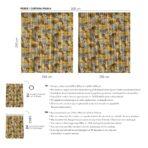 AdaHome Eyelet Curtains Collection Available in a Variety of Martials and Multicoloured - Code P208 - Image 5