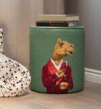 Green Pouffe Collection. Code PUF108