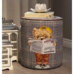 Teddy Bear Pouffe Collection, Gray. Code PUF104