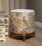 Pouffe Collection With Tray Multicoloured With Tray. Code PUF102