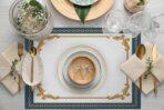 White, Blue Placemat Collection. Code ASK2111 - Image 2