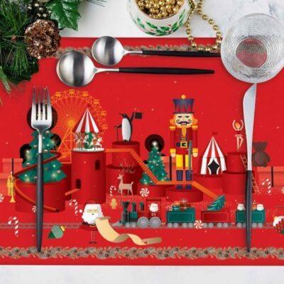 Red Placemat Collection. Code ASK408