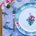 White, Blue Placemat Collection. Code ASK2103 - Image 5