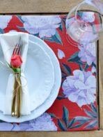 White, Red Placemat Collection. Code ASK2102 - Image 2