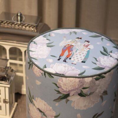Blue Pouffe Collection. Code PUF114