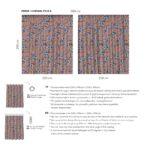 AdaHome Eyelet Curtains Collection Available in a Variety of Martials and Multicoloured - Code P210 - Image 9