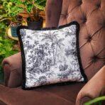 Cushion Cover Collection White, Black Code EY106CC - Image 3