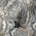 Modern Stone Design Wallpaper Black Code 23102-6