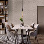 Geometric Design Wallpaper Beige Code 23201-4 - Image 2