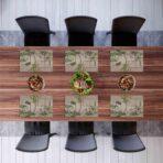 Green Placemat Collection. Code ASK2118 - Image 3