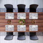 White Placemat Collection. Code ASK2123 - Image 3