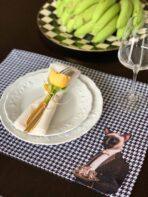 White, Black Placemat Collection. Code ASK2101 - Image 2