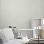 Linen Textile Inspired Subtle Texture Pattern Wallpaper Silver Code 3700-2 - Image 2