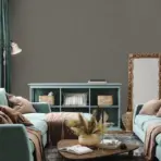 Tweed Woven Herringbone Pattern Texture Wallpaper Dark Gray Code 3701-6 - Image 3