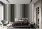 Striped Wallpaper Black Code 3704-8 - Image 3