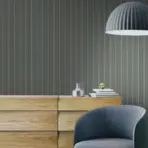 Small Delicate Striped Wallpaper Black Code 3705-5 - Image 2