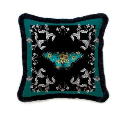 Cushion Collection Black Green Code EY254-2