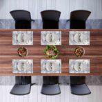 White Placemat Collection. Code ASK2123 - Image 4