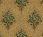 Classic Floral Damask Ornament Wallpaper Brown Dark Code 5802-5