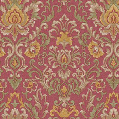 Bold Classical Damask design wallpaper PinkRed Code 5804-5