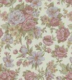 Blooming Roses floral pattern wallpaper Blue Light Purple Code 5806-4