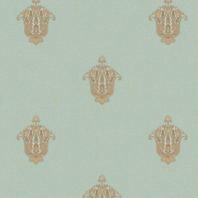 Classic delicate ornament wallpaper Light Blue Code 5807-3