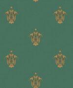 Classic delicate ornament wallpaper Original Green Code 5807-5