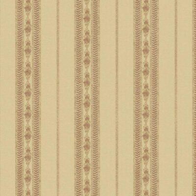Classic delicate striped ornament wallpaper Brown Beige Code 5808-2