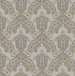 Rich Classical Damask design wallpaper Silver Gray Code 5809-4