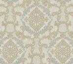 Damask pattern wallpaper Beige Clear Gray Code 6802-1