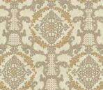 Damask pattern wallpaper Beige Dark Code 6802-4