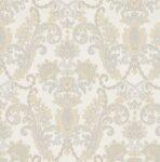 Damask ornament wallpaper Light Gray Code 6804-1