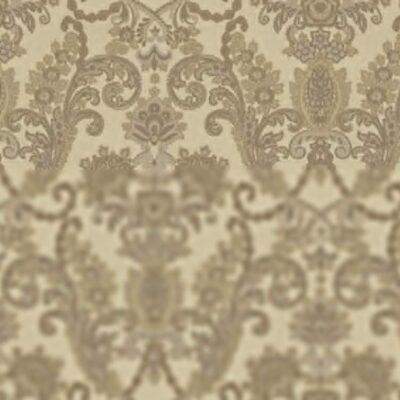 Damask ornament wallpaper beige Brown Code 6804-3