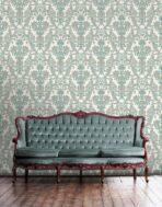 Damask ornament wallpaper beige Brown Code 6804-3 - Image 3