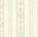 Classic striped ornament wallpaper Light Cream Code 6805-1