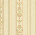 Classic striped ornament wallpaper Gold beige Code 6805-3