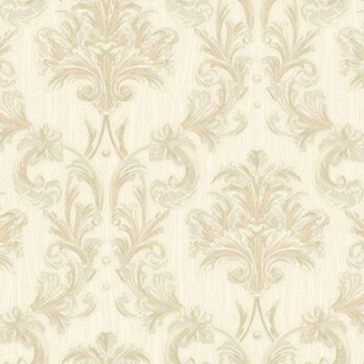 Damask rich ornament wallpaper Light Cream Code 6808-1