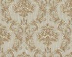 Damask rich ornament wallpaper Brown Beige Code 6808-3