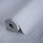 Rough linen cloth texture wallpaper Silver Code 7801-2