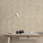 Rough linen cloth texture wallpaper Cream Code 7801-5 - Image 2