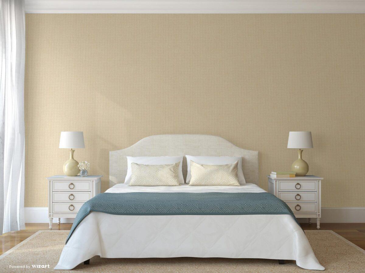 Rough linen cloth texture wallpaper Cream Code 7801-5 - Image 4