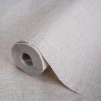 Rough linen cloth texture wallpaper Cream Code 7801-5