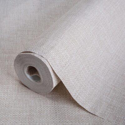Rough linen cloth texture wallpaper Cream Code 7801-5