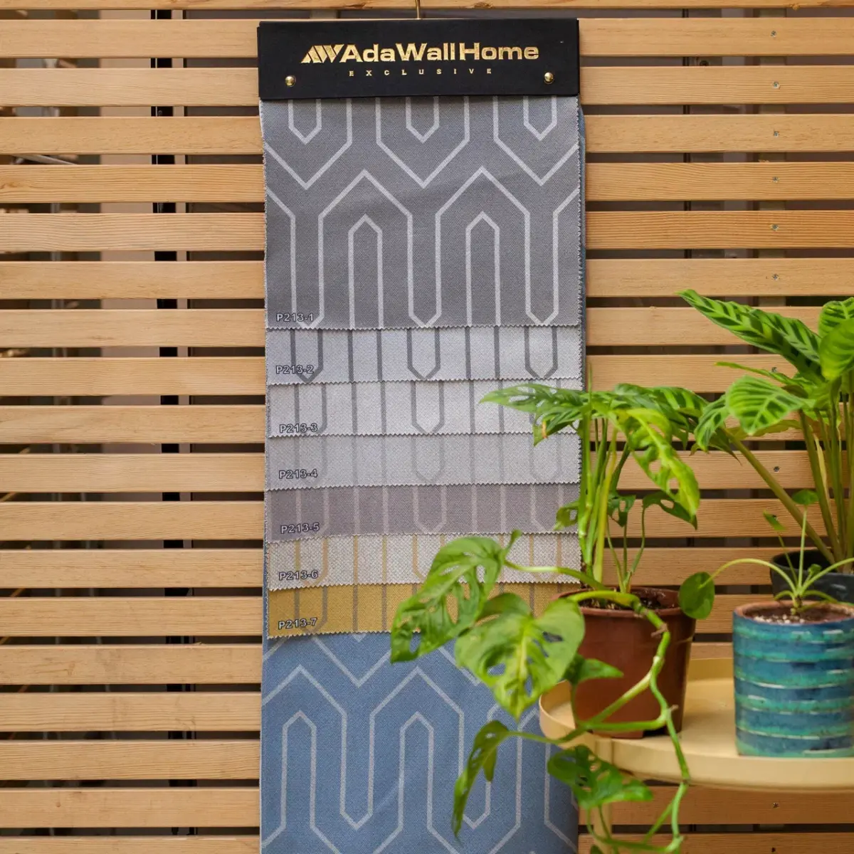 AdaHome Eyelet Curtains Collection Available in a Variety of Martials and Multicoloured - Code P213 - Image 3