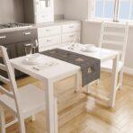 Code TR117 - Table Runner Collection Gray - Image 2