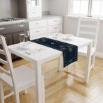 Code TR111 - Table Runner Collection Navy Blue - Image 2