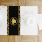 Code TR107 - Table Runner Collection Black - Image 2