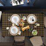 Code TC114 - Table Cloth Collection Black, Yellow - Image 2